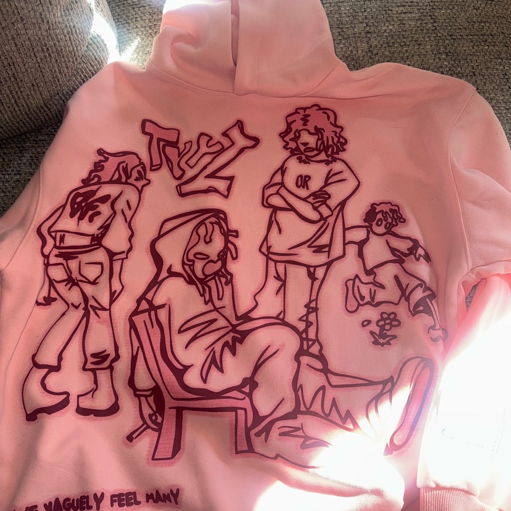 Aelfric Eden Light Pink Graphic Sweatshirt